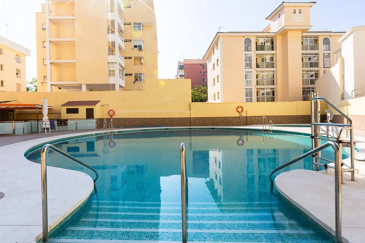Ver7 - Estudio, Wifi, Fire Stick Amazon, Terraza, Vistas Al Mar, Piscina Τορρεμολίνος 0*,